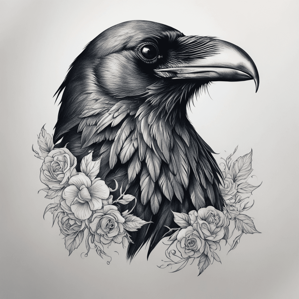 Raven balckwork Dark