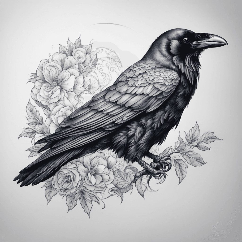 Raven balckwork Dark