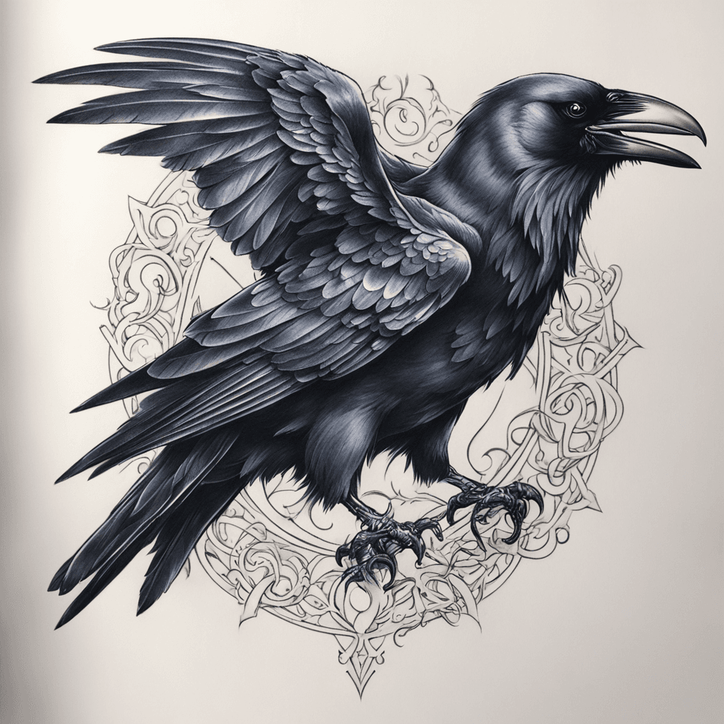 Dark raven