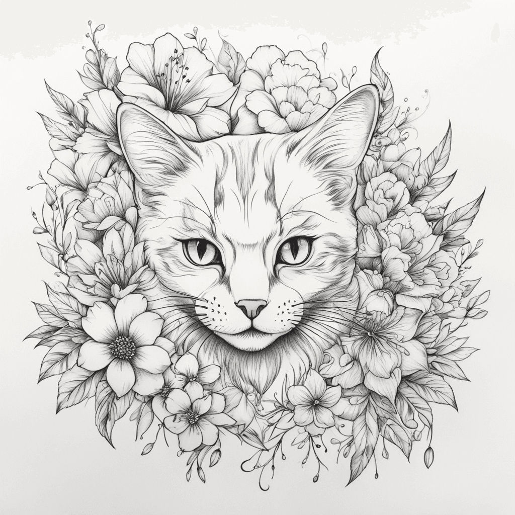 cat flower