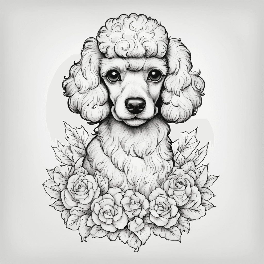French poodle 