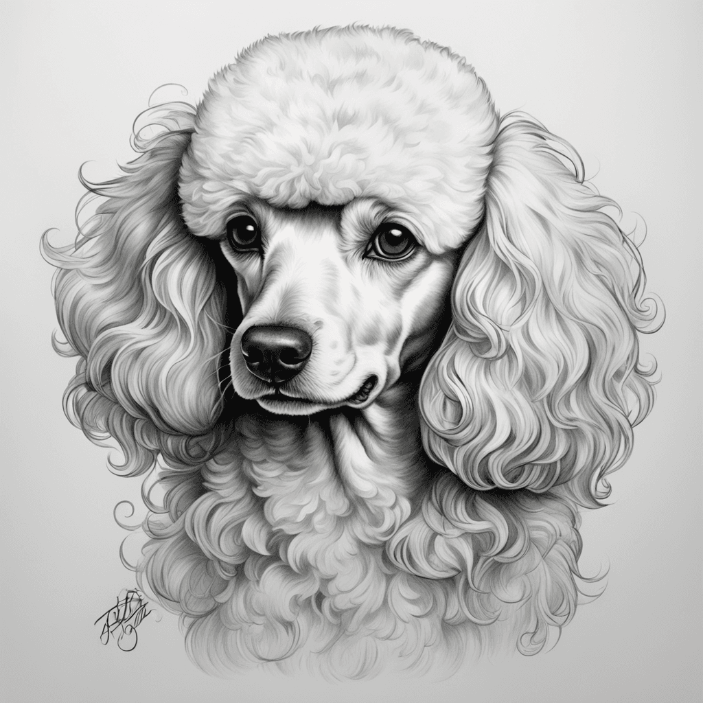 French poodle 