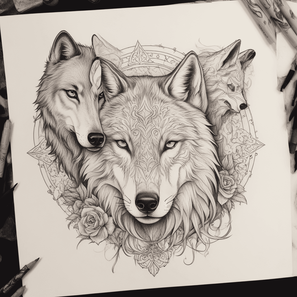 Romolus and Remus and the she-wolf