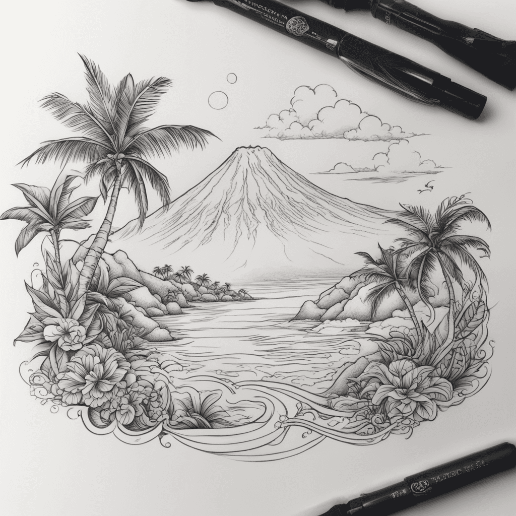 Je Voudrais Un Tatouage Avec L’île De La Réunion Avec Écrit Run Island Et 974 Pour Le Faire Sur Le Coter De Lavant Bras il faudrait un truc petit et discret  pas trop gros pour femme