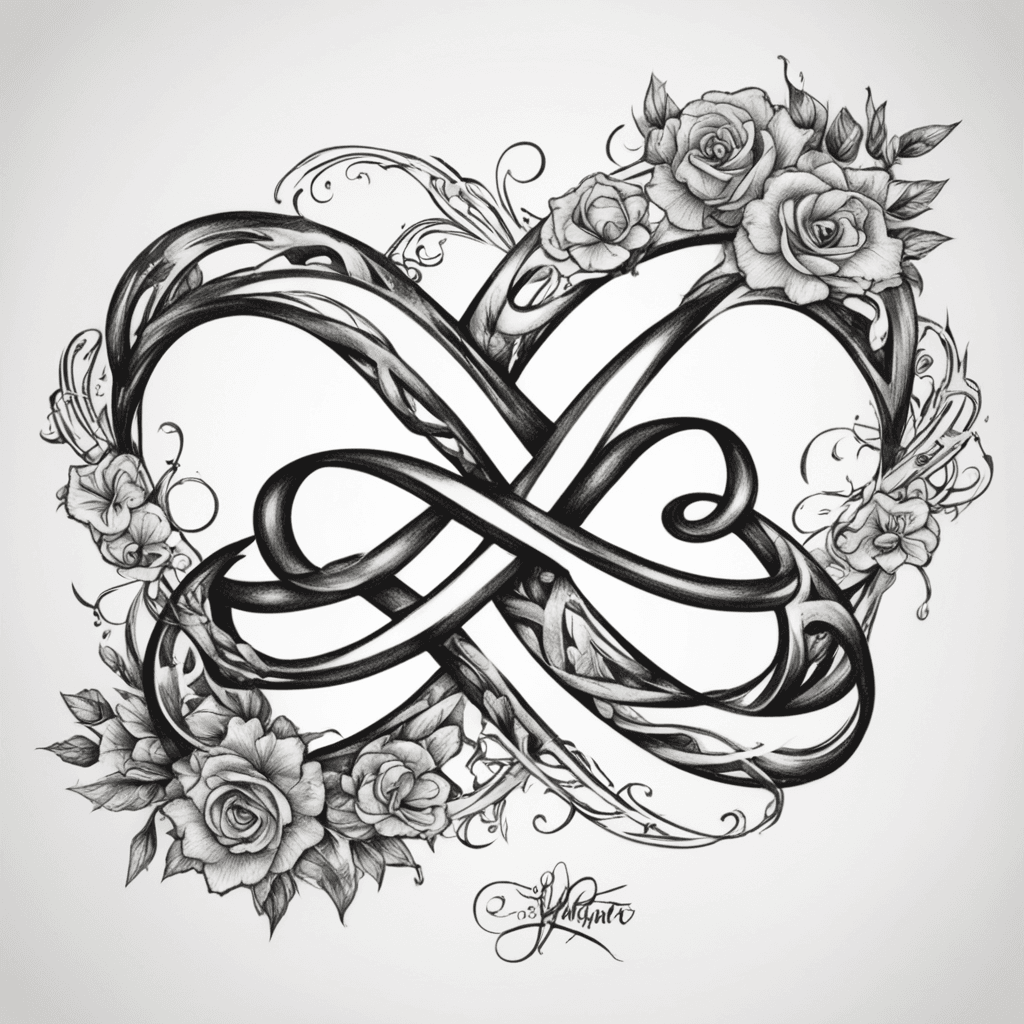 Infinity mark with a letter “Fear is stronger than Love.