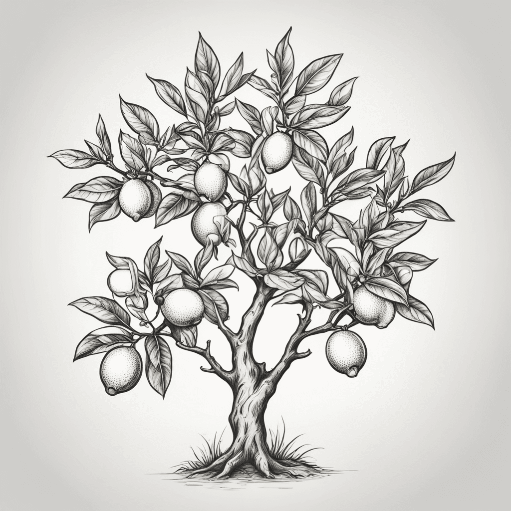 lemon tree on fire 