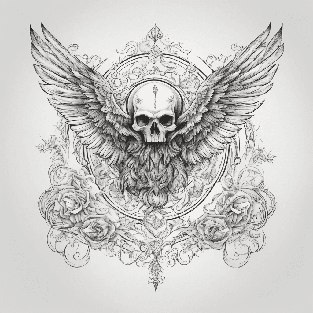 I want to generate a tattoo Theme: "Your destiny is in your own hands" Location: Men's upper chest Style: American traditional style Simple on white background, I need to take it to work Preferably in a strip shape, I need a small but long pattern from left to right