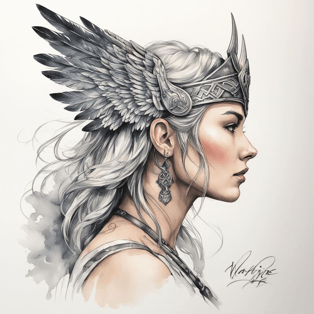 Side view of Valkyrie