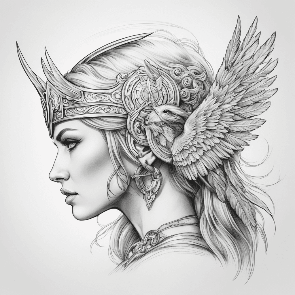 Side view of Valkyrie