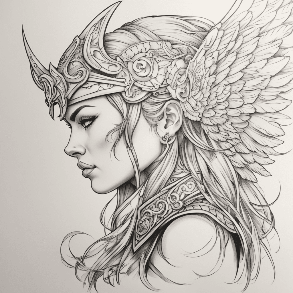 Side view of Valkyrie