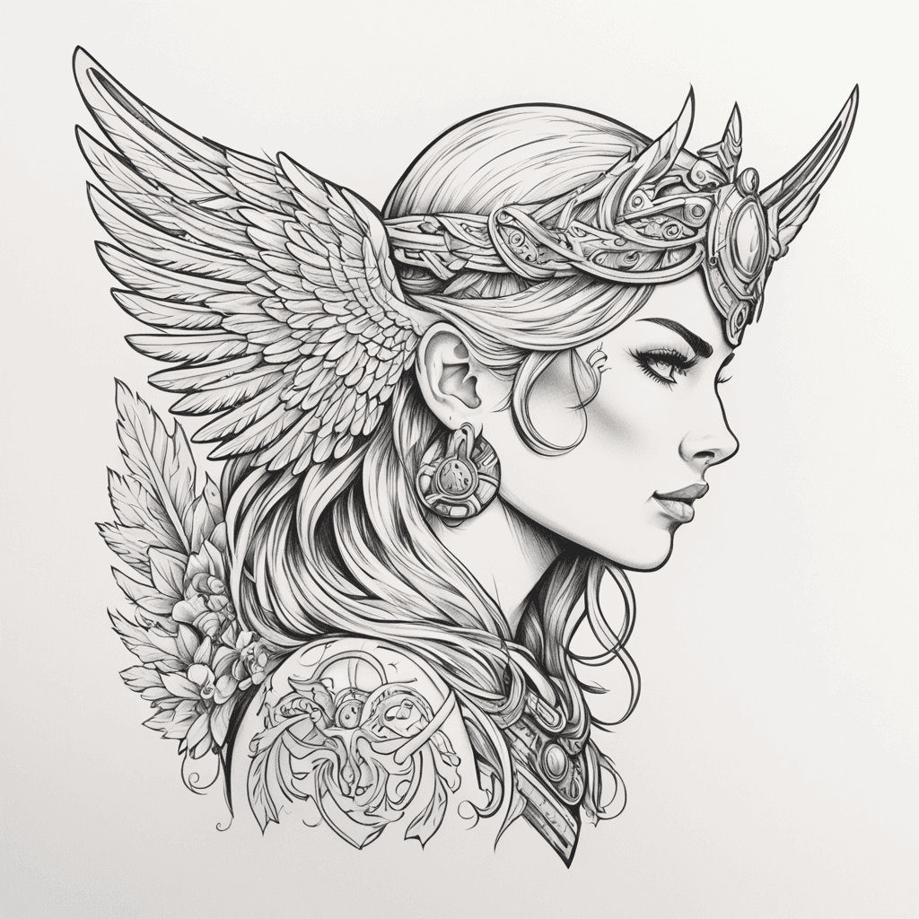 Side view of Valkyrie