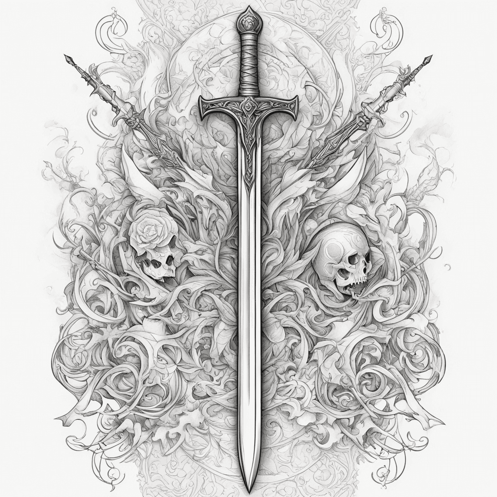Cybersigilism with sword