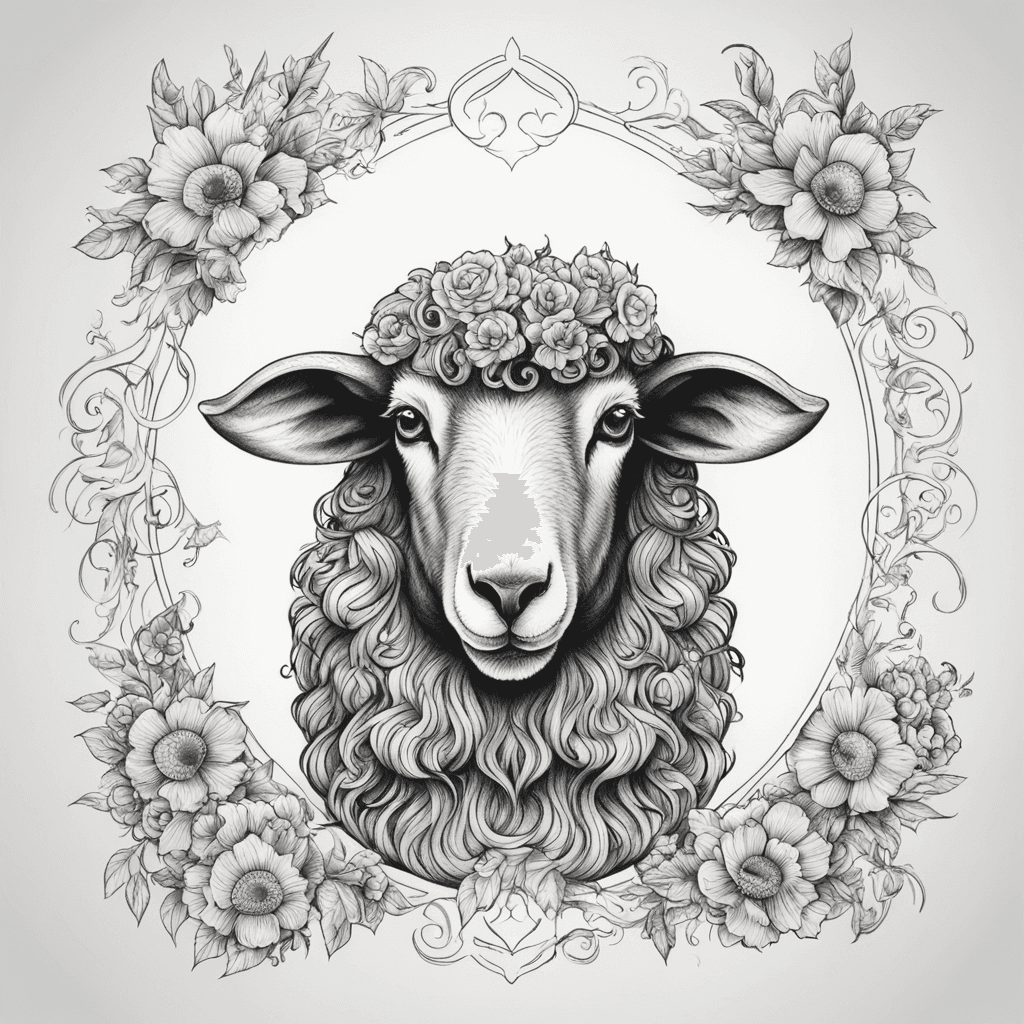 Black sheep comical