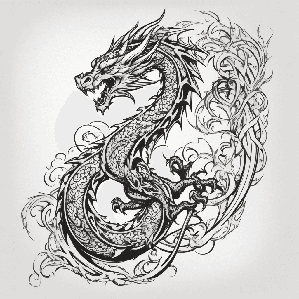 Climbing dragon