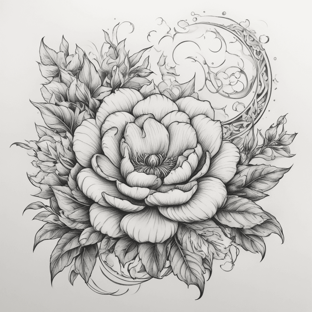 snake full moon Flower