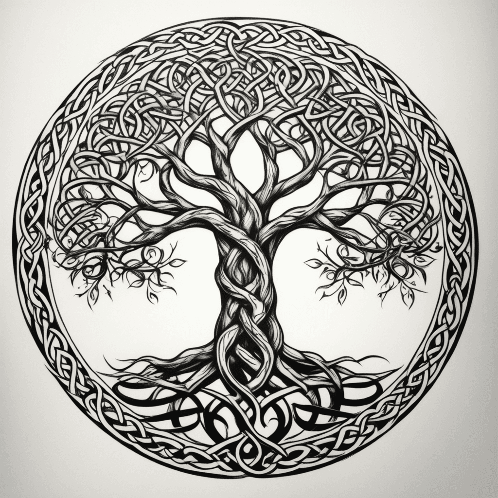 Celtic tree of life large side 