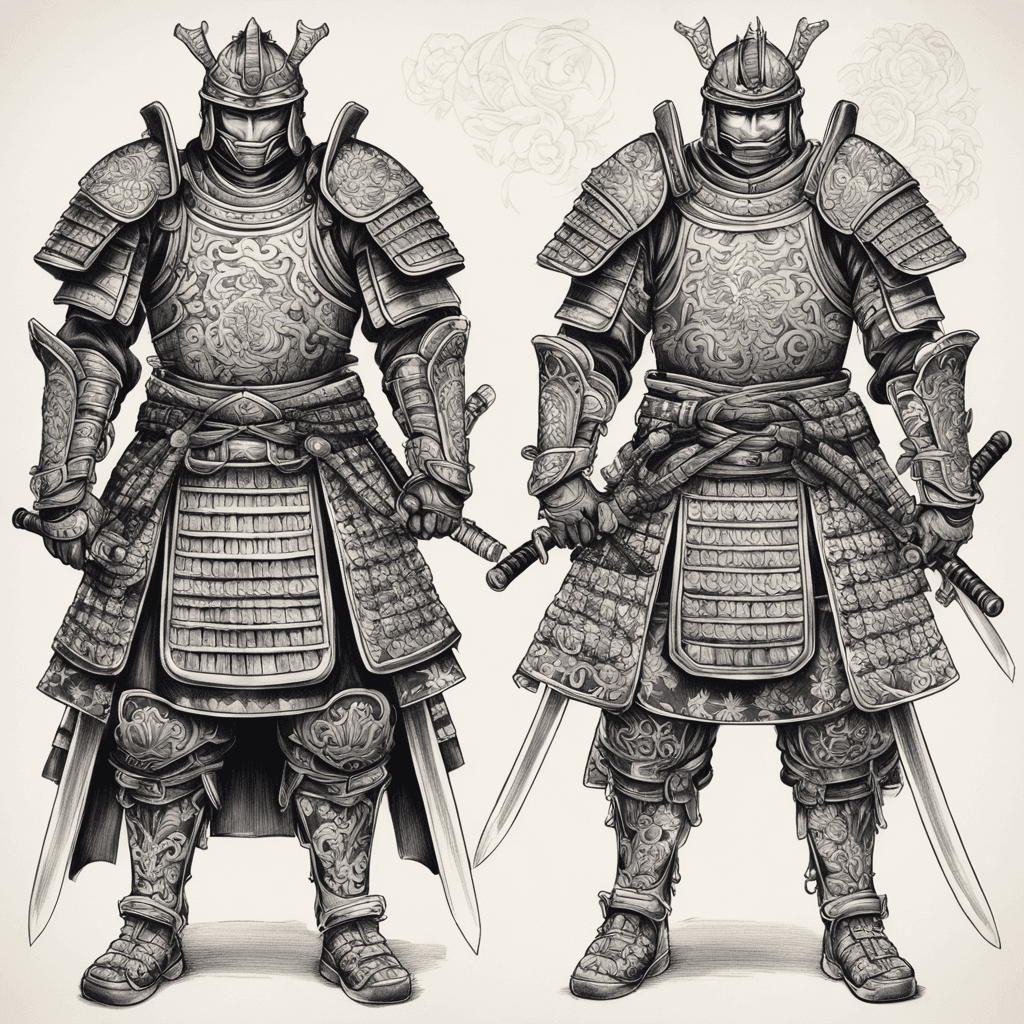 full body samurai armour