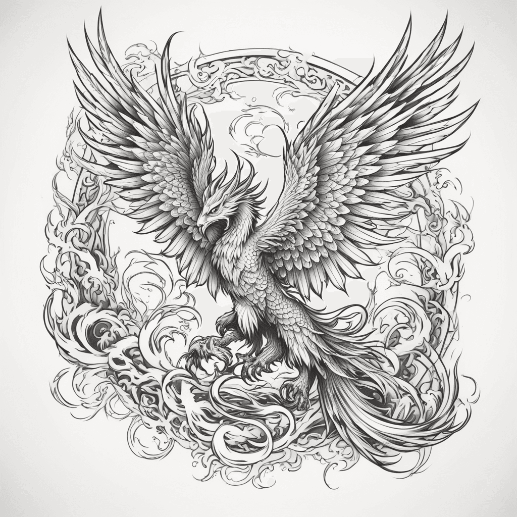 Phoenix dragon 