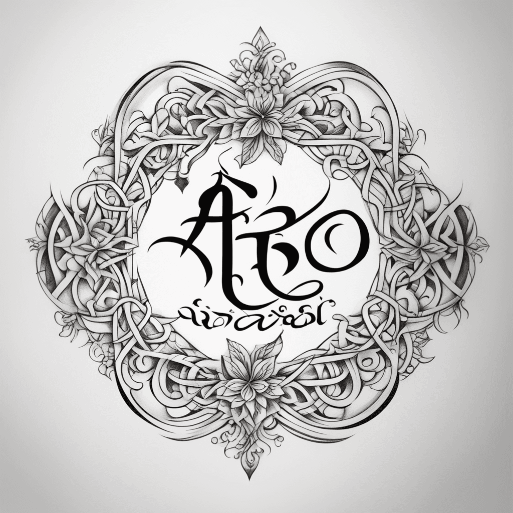 Create an artistic fusion of the names "Aarohi" and "Aarya" intertwining them elegantly with a captivating design. Use a blend of Hindi and English fonts that reflect both grace and modernity. The composition should have a harmonious flow. Ensure there is no background to focus on the beautifully merged names as a standalone piece of art. Use mix of both Hindi and English font if required.