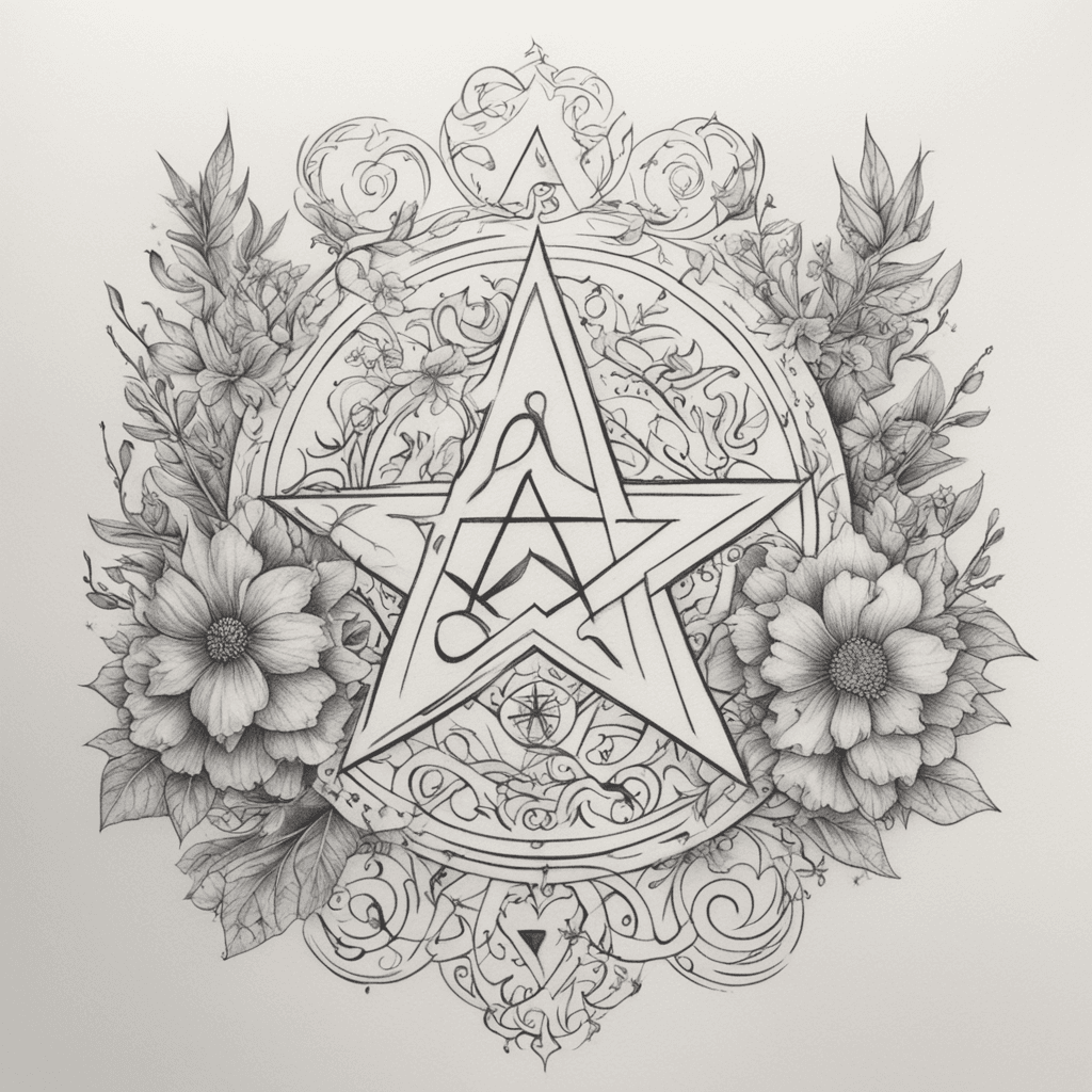 A tattoo to celebrate the relationship of Lee and Dan. It should be subtle and modern, encoporating their initials, star signs (aquarius and aries) , and subtle imagery from their heritage (welsh and scottish) 