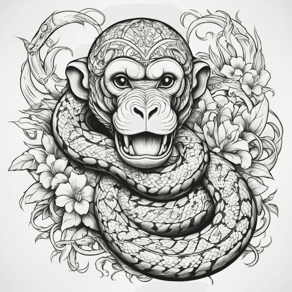 'Snake','Monkey'