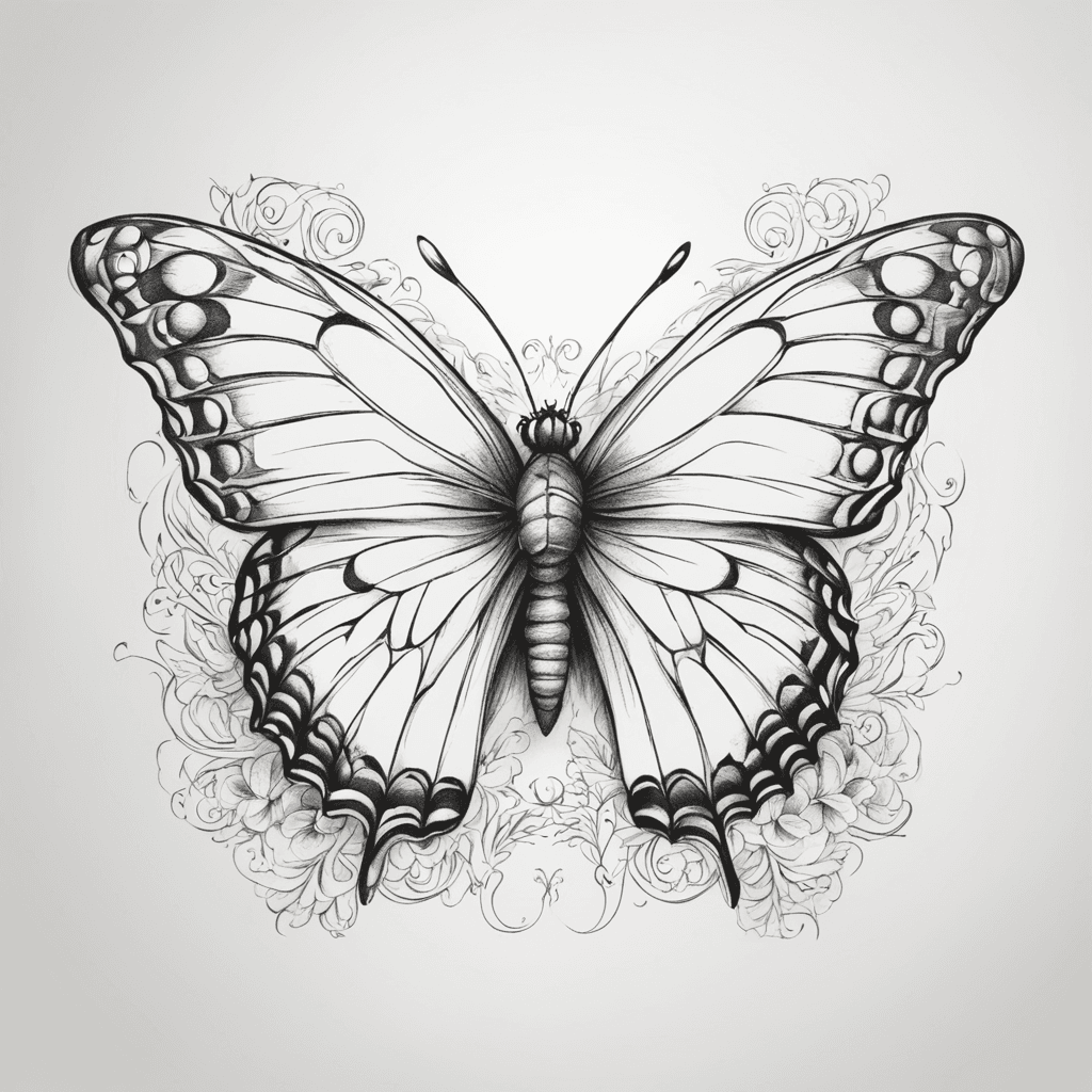 butterfly with words Yauyau