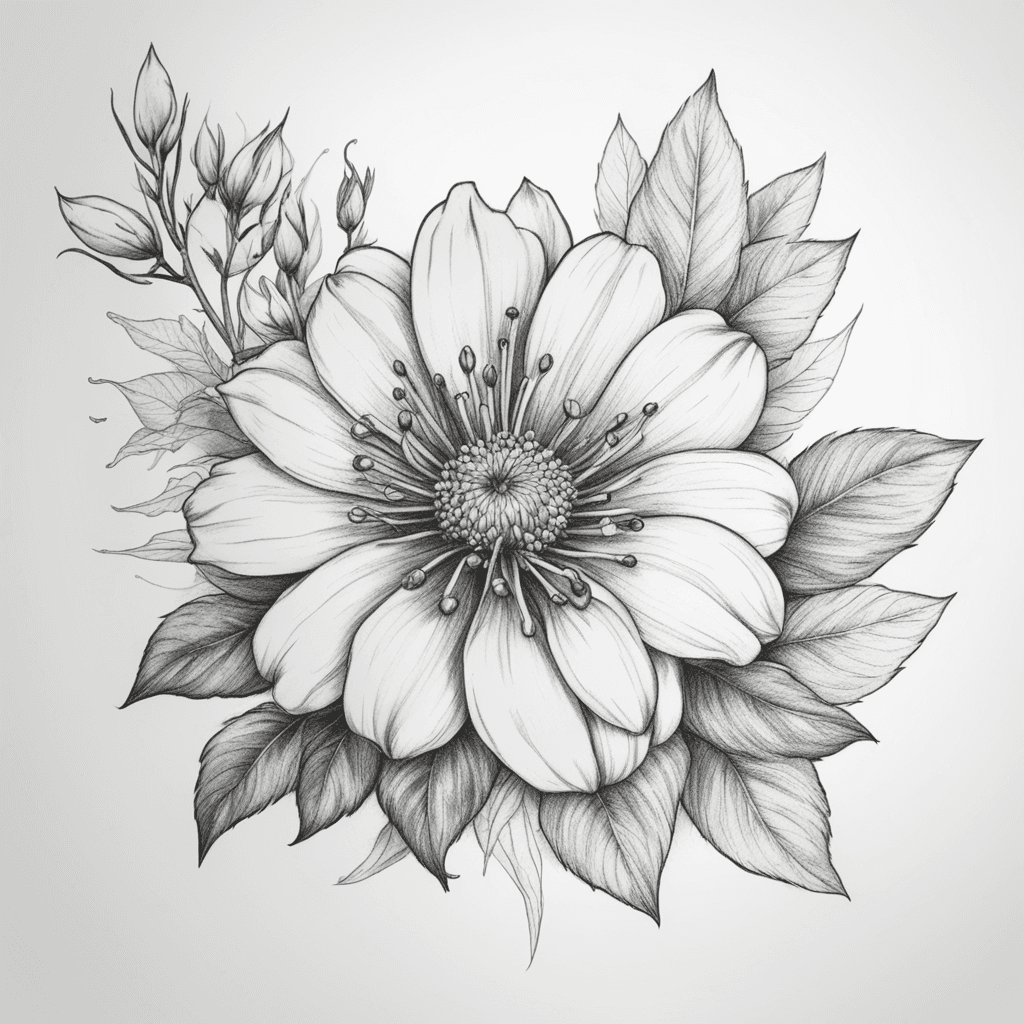 a flower and next to it the name helax
