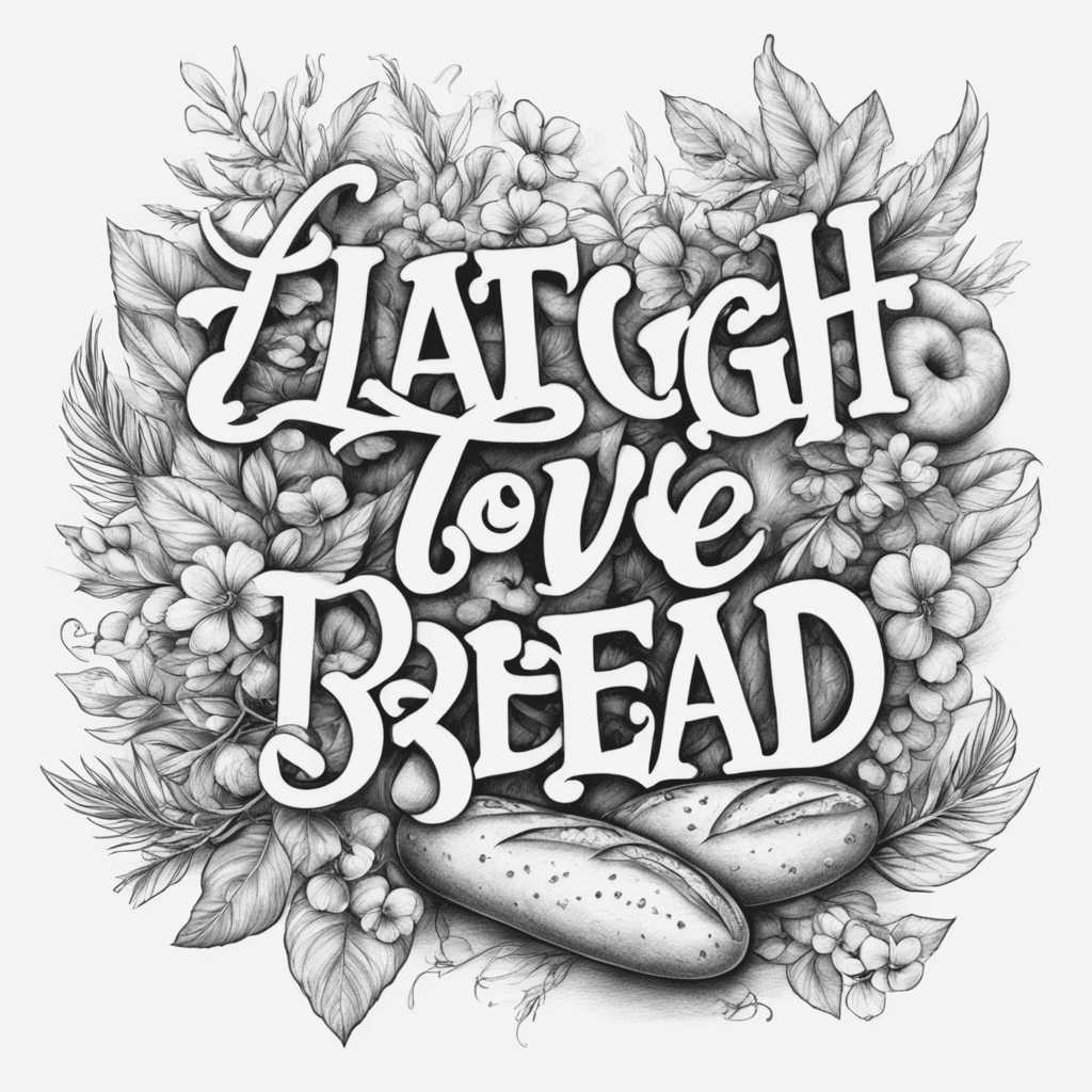  Live Laugh Love And Bread