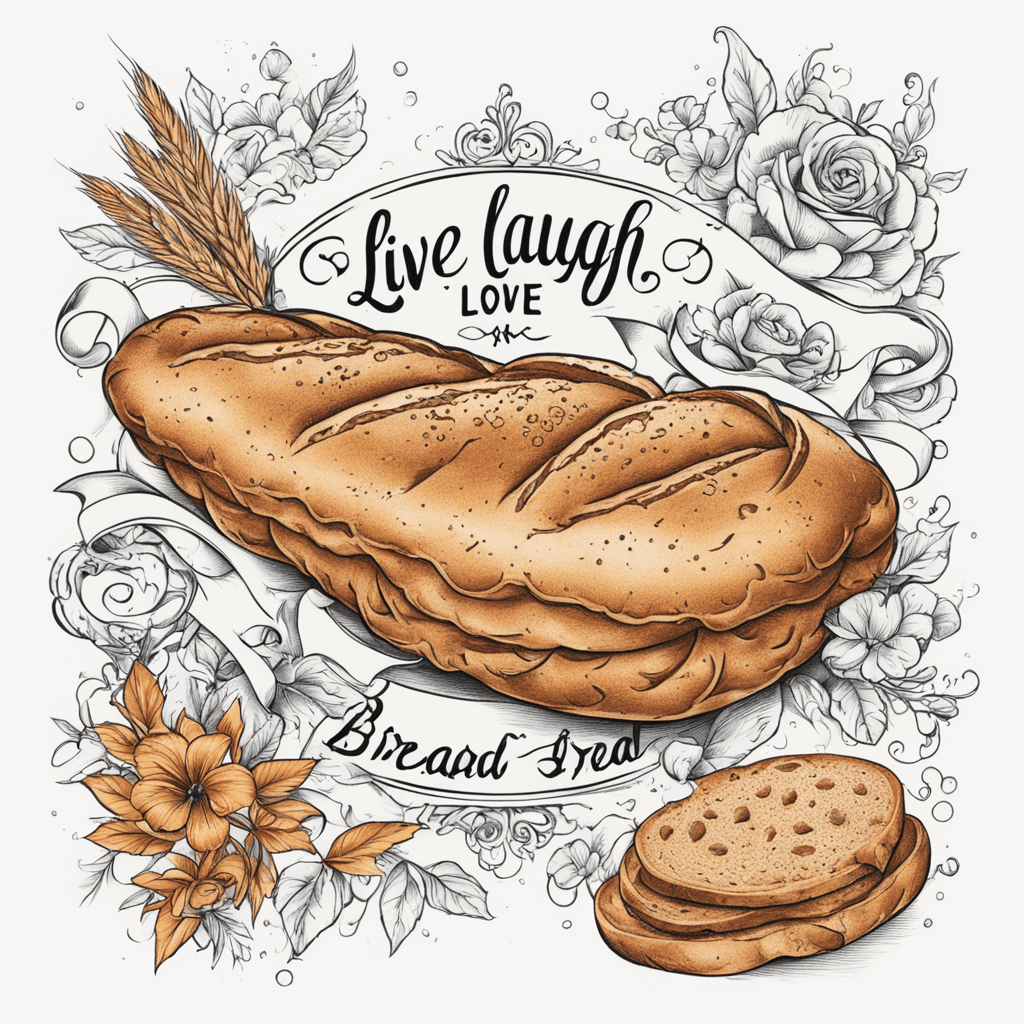  Live Laugh Love And Bread